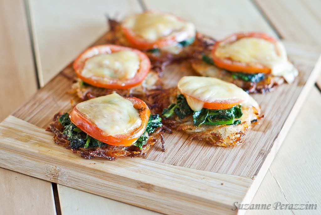 Rosti Potato Pizza - gluten-free and low FODMAP