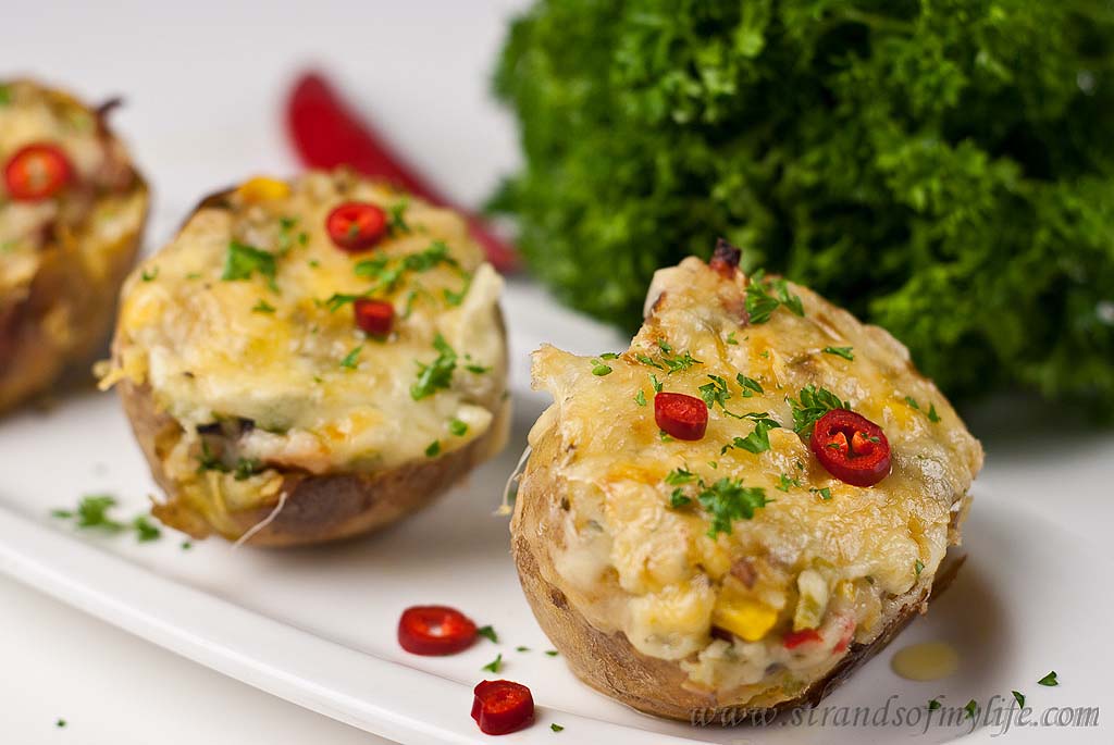 Twice- Baked stuffed Potatoes – low FODMAP & gluten-free recipe