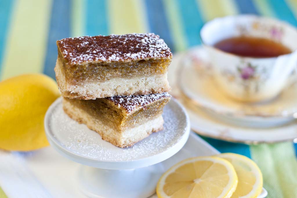 Lemon Bars - a gluten-free recipe and low FODMAP