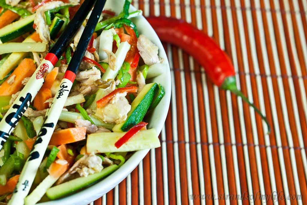 Asian-Style Chicken Salad – low FODMAP - image