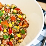 Quinoa Salad - gluten-free recipe and low FODMAP