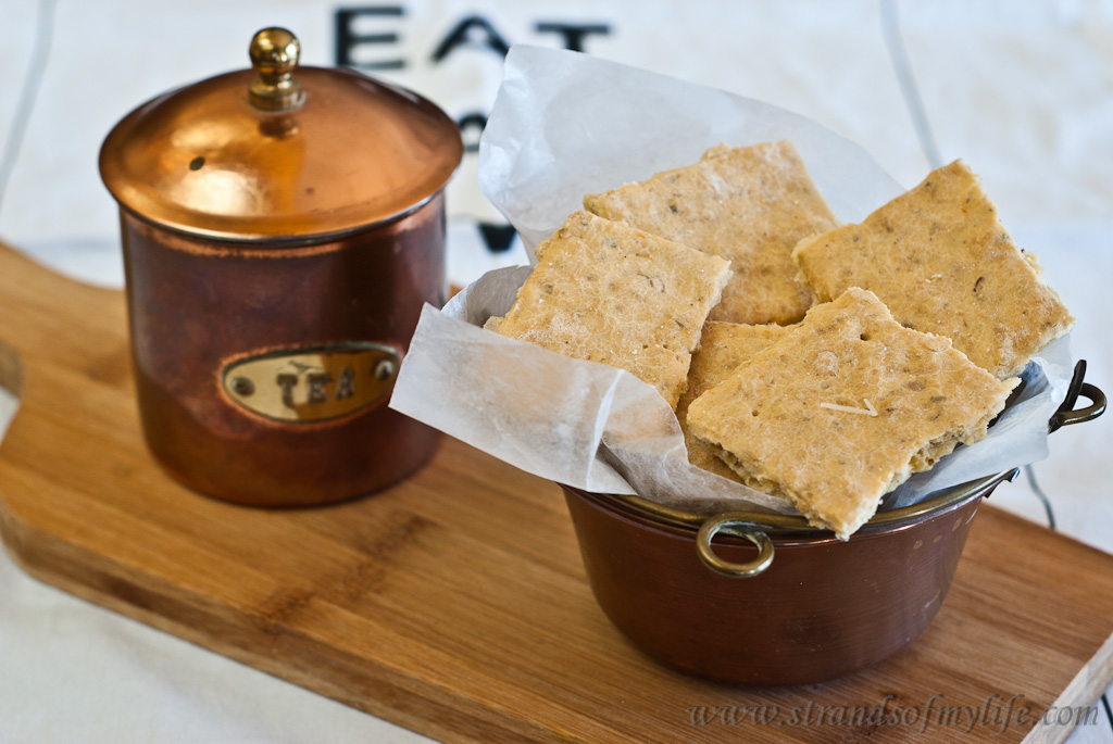 Rice Flake parmesan Crackers - a gluten-free recipe and low Fodmap