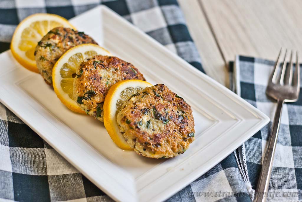 Feta Spinach patties - low Fodmap