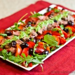 Greek Lamb Salad - low Fodmap