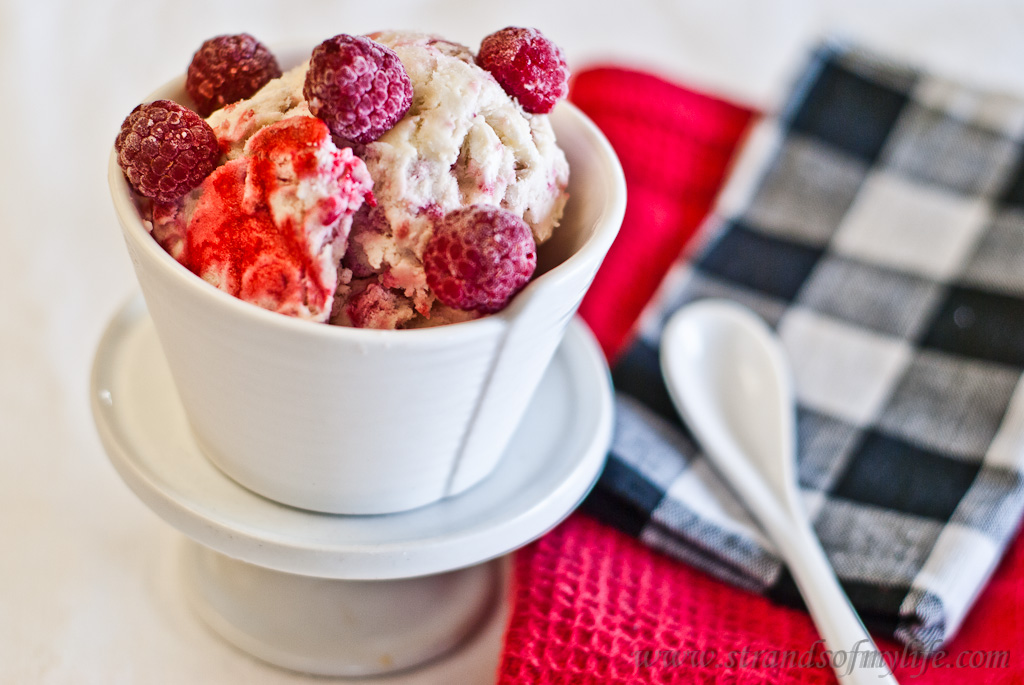 Raspberry Ice Cream - low Fodmap