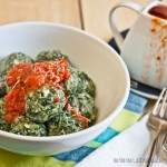 Spinach Gnocchi & Tomato Sauce – low Fodmap and Gluten-free
