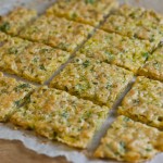 Camembert rice flake crackers - low Fodmap and gluten-free