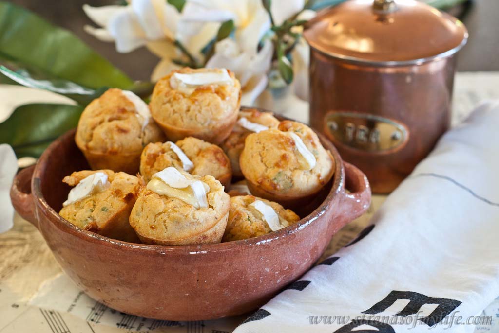 Camembert stuffed mini muffins -low Fodmap & gluten-free