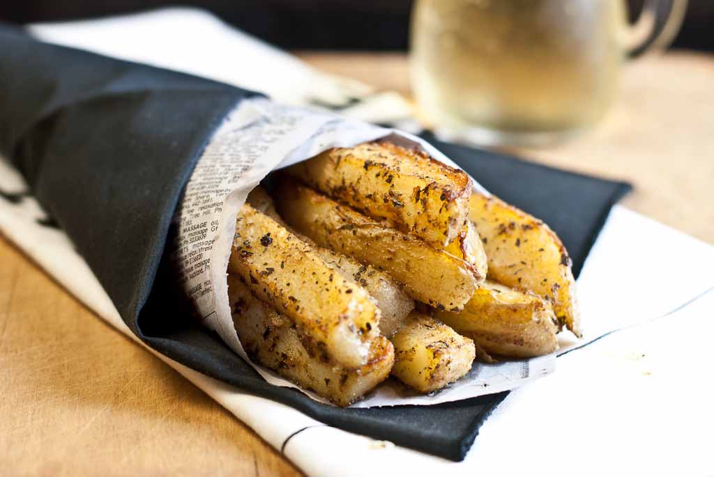 Rich Potato Wedges – Low Fodmap