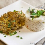 Fish in spicy yoghurt sauce – low Fodmap and gluten-free