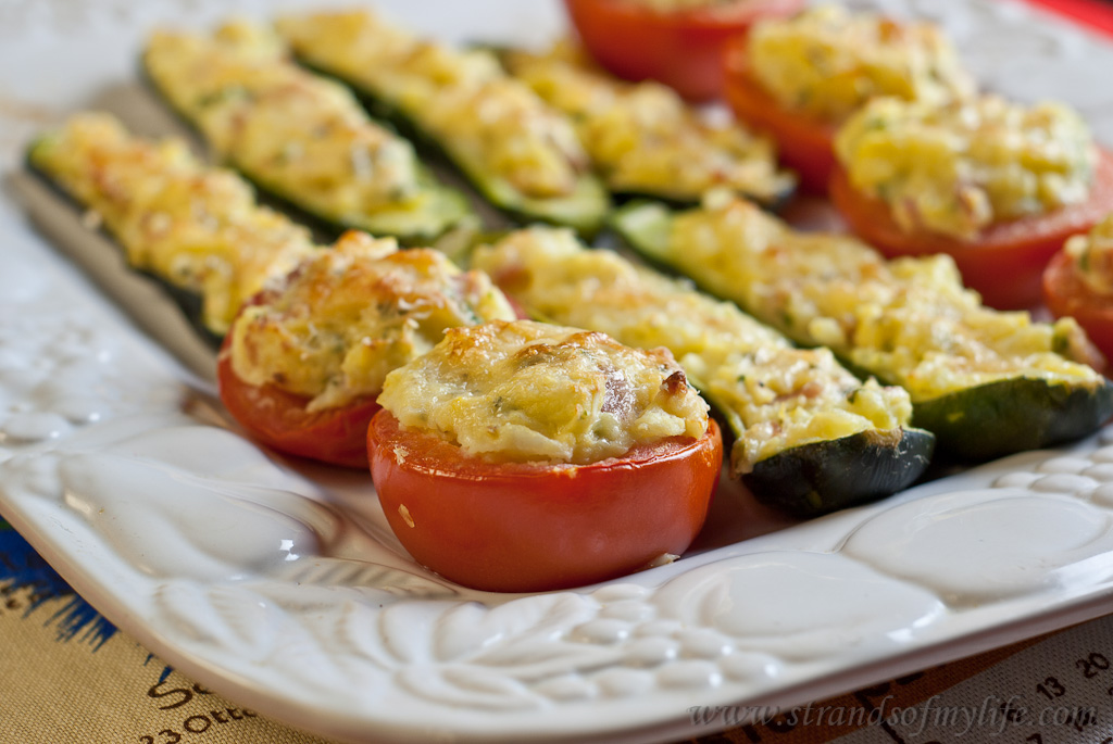 Stuffed Vegetables – low Fodmap & gluten-free