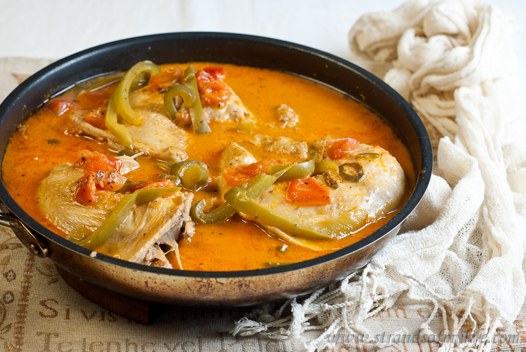 Chicken cacciatore -low Fodmap and gluten-free