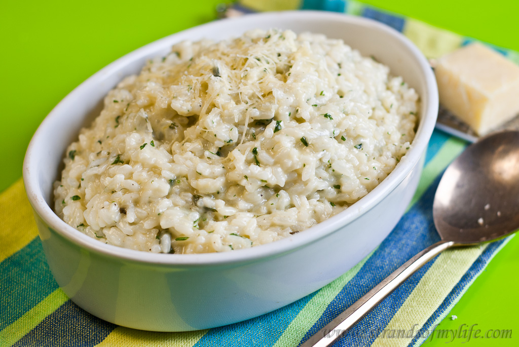 Basil and Cheese Risotto - Low Fodmap & Gluten-Free