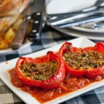 Stuffed Peppers Italian-Style – low Fodmap and gluten-free