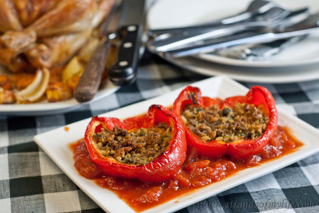 Stuffed Peppers Italian-Style – low Fodmap and gluten-free