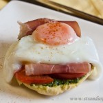 Pesto & Prosciutto Open Sandwiches - low Fodmap