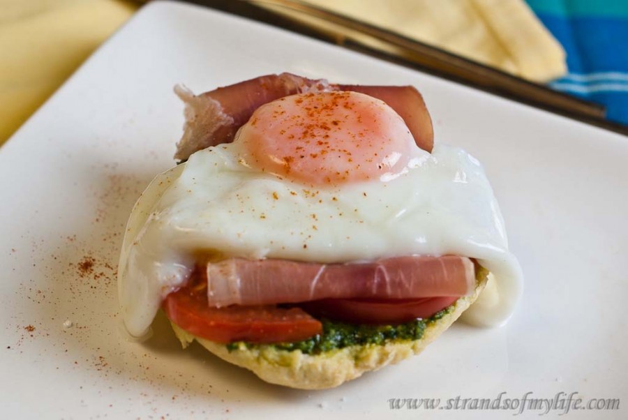 Pesto and Prosciutto Open Sandwich Low Fodmap & Glutenfree • The Low