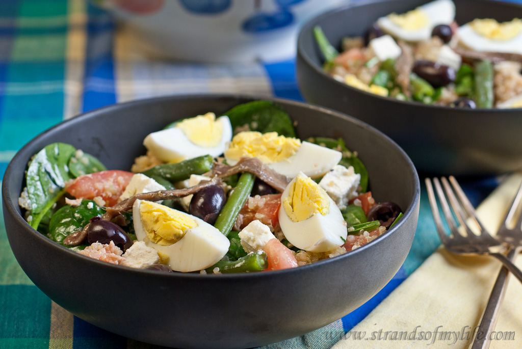 Nicoise-Style Quinoa Salad - low Fodmap and gluten-free