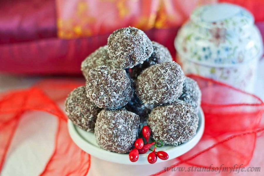 Chocolate Cranberry Truffles low Fodmap • The Low Fodmap Diet