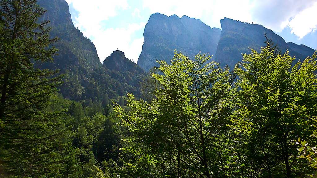 Ashes scattered in Val Corpassa