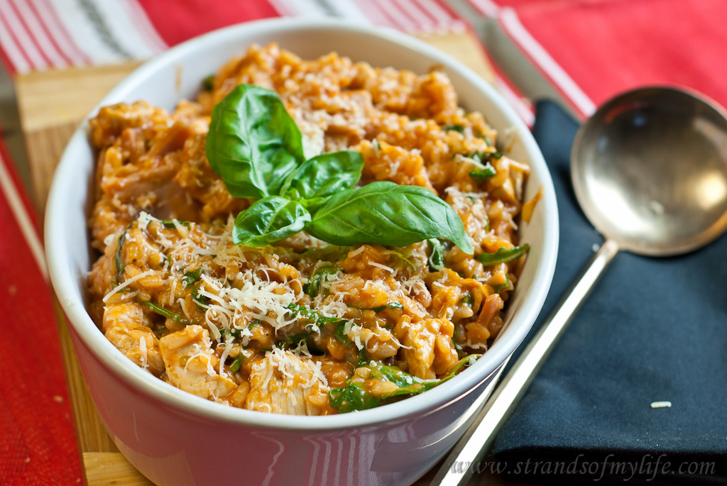 Pizza Risotto – Low Fodmap and Gluten-free