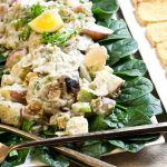 Tofu & Potato salad - low Fodmap vegetarian dinner