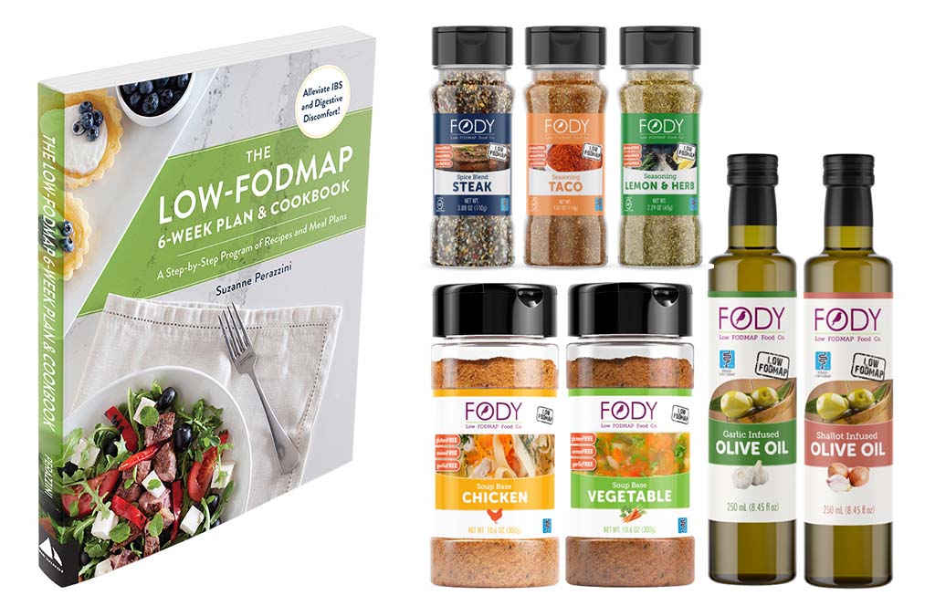 Fody Foods Low FODMAP Food Package & My Low FODMAP Cookbook
