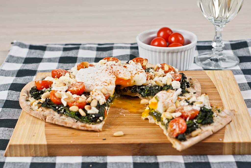 Low Fodmap Pita Pizza