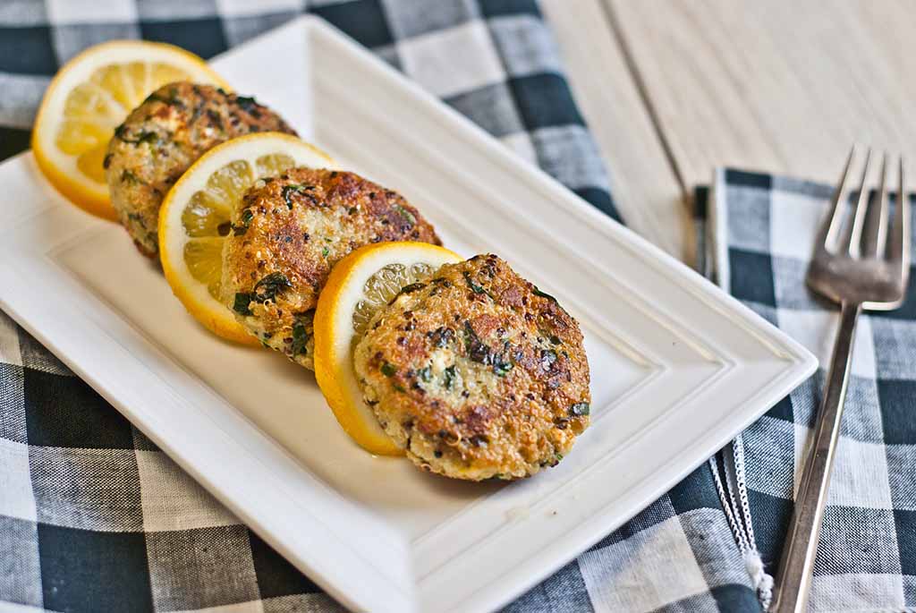 Low Fodmap Feta Spinach patties