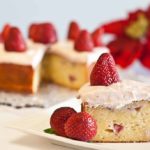 Low Fodmap Strawberry potato cake